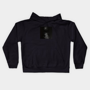 night by the sea Kids Hoodie